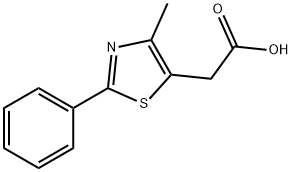(4-甲基-2-苯基-1,3-噻唑-5-基)乙酸