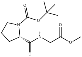 (S)-1-BOC-2-(2-甲氧基-2-氧代乙基氨基甲酰基)吡咯烷