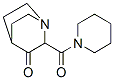 1-[(3-Oxo-1-azabicyclo[2.2.2]octan-2-yl)carbonyl]piperidine