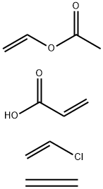 2-丙烯酸与氯乙烯、乙烯和乙酸乙烯酯的聚合物