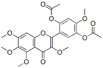 2',5'-Di(acetyloxy)-3,4',5,6,7-pentamethoxyflavone