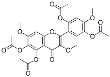2',5,5',6-Tetrakis(acetyloxy)-3,4',7-trimethoxyflavone