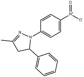 3-methyl-1-(4-nitrophenyl)-5-phenyl-4,5-dihydro-1H-pyrazole