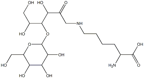 epsilon-N-1-(1-deoxylactulosyl)lysine
