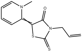 5-(1-甲基-2(1H)-吡啶亚基)-3-(2-丙烯基)-2-硫代-4-噻唑烷酮