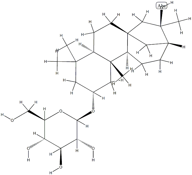2β-(β-D-Glucopyranosyloxy)-16-hydroxykaurane