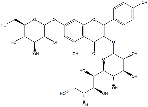 山柰酚-3-O-芸香糖-7-O-葡萄糖苷