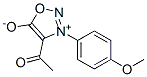 3-(4-Methoxyphenyl)-4-acetyl-1,2,3-oxadiazole-3-ium-5-olate