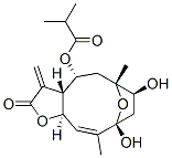 2-Methylpropionic acid [(3aR,4R,6R,7S,9R,11aR)-2,3,3a,4,5,6,7,8,9,11a-decahydro-7,9-dihydroxy-6,10-dimethyl-3-methylene-2-oxo-6,9-epoxycyclodeca[b]furan-4-yl] ester