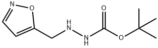 Hydrazinecarboxylic acid, 2-(5-isoxazolylmethyl)-, 1,1-dimethylethyl ester (9CI)
