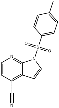 1H-Pyrrolo[2,3-b]pyridine-4-carbonitrile, 1-[(4-methylphenyl)sulfonyl]-