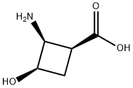 Cyclobutanecarboxylic acid, 2-amino-3-hydroxy-, (1S,2S,3R)- (9CI)
