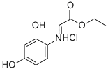 ethyl (2,4-dihydroxyphenyl)iminoacetate hydrochloride