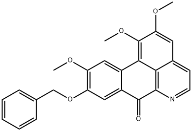 1,2,10-Trimethoxy-9-benzyloxy-7H-dibenzo[de,g]quinolin-7-one