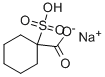 sodium hydrogen-1-sulphocyclohexanecarboxylate