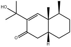 (4aR)-4a,5,6,7,8,8aβ-Hexahydro-3-(1-hydroxy-1-methylethyl)-4a,5β-dimethylnaphthalen-2(1H)-one