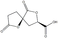 (5R)-2,6-Dioxo-1,7-dioxaspiro[4.4]nonane-8β-carboxylic acid