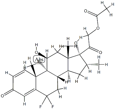 21-Acetoxy-6,6,9-trifluoro-11β,17-dihydroxy-16α-methylpregna-1,4-diene-3,20-dione
