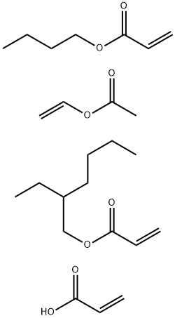2-丙烯酸与2-丙烯酸丁酯和2-丙烯酸-2-丁基己酯的聚合物