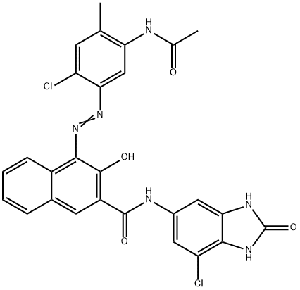 4-[[5-(acetylamino)-2-chloro-4-methylphenyl]azo]-N-(7-chloro-2,3-dihydro-2-oxo-1H-benzimidazol-5-yl)-3-hydroxynaphthalene-2-carboxamide