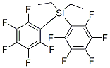 Diethylbis(pentafluorophenyl)silane