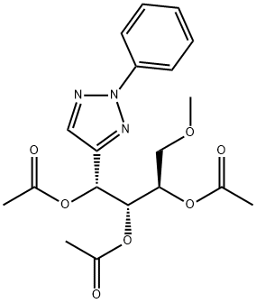 (1R,2R,3R)-4-Methoxy-1-(2-phenyl-2H-1,2,3-triazol-4-yl)-1,2,3-butanetriol triacetate