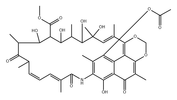 17-Deoxy-17-oxostreptovaricinoic acid methyl ester