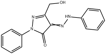 3-(Hydroxymethyl)-1-phenyl-4-(2-phenylhydrazono)-1H-pyrazole-5-one