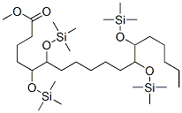 5,6,12,13-Tetrakis[(trimethylsilyl)oxy]octadecanoic acid methyl ester