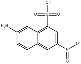 7-Amino-3-nitro-1-naphthalenesulfonic acid