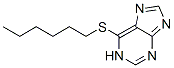 6-(hexylthio)-1H-purine