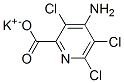 4-Amino-3,5,6-trichloropicolinic acid potassium salt