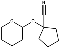 Cyclopentanecarbonitrile, 1-[(tetrahydro-2H-pyran-2-yl)oxy]- (9CI)
