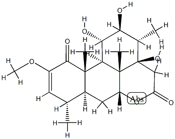 11α,12β,14-Trihydroxy-2-methoxypicras-2-ene-1,16-dione