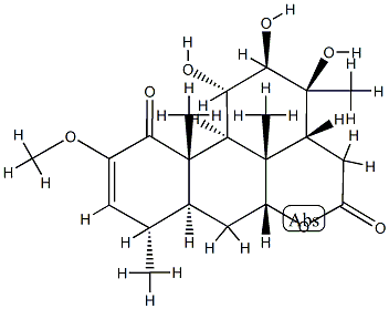 11α,12β,13-Trihydroxy-2-methoxypicras-2-ene-1,16-dione