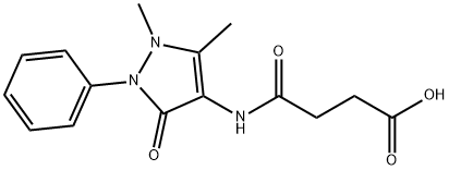 4-[(1,5-dimethyl-3-oxo-2-phenyl-2,3-dihydro-1H-pyrazol-4-yl)amino]-4-oxobutanoic acid