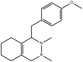 1,2,3,4,5,6,7,8-Octahydro-1-[(4-methoxyphenyl)methyl]-2,3-dimethylphthalazine