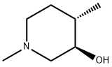 3-Piperidinol, 1,4-dimethyl-, trans-