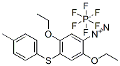 2,5-diethoxy-4-[(p-tolyl)thio]benzenediazonium hexafluorophosphate