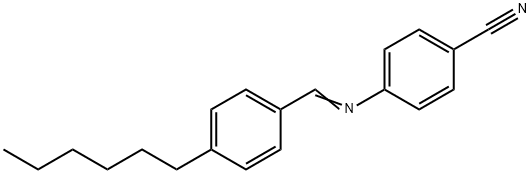 4-[(4-hexylbenzylidene)amino]benzonitrile