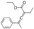 2-Ethyl-4-phenyl-2,3-pentadienoic acid ethyl ester