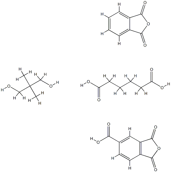2,2-二甲基-1,3-丙二醇和1,3-异苯并呋喃二酮的聚合物