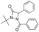 1-Benzoyl-2-(1,1-dimethylethyl)-4-phenyl-1,2-diazetidin-3-one