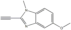 1H-Benzimidazole,2-ethynyl-5-methoxy-1-methyl-(9CI)