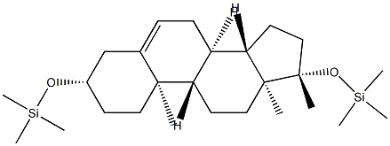 Silane, [[(3beta,17beta)-17-methylandrost-5-ene-3,17-diyl]bis(oxy)]bis *trimethyl-