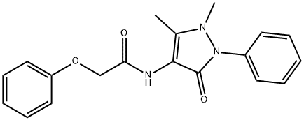N-(1,5-dimethyl-3-oxo-2-phenyl-2,3-dihydro-1H-pyrazol-4-yl)-2-phenoxyacetamide