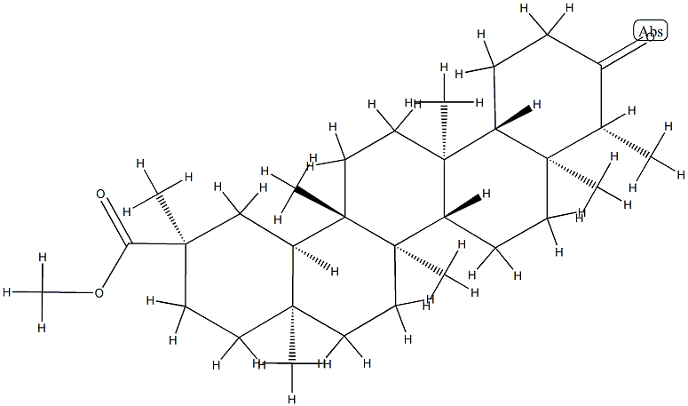 3-Oxo-D:A-friedooleanan-29-oic acid methyl ester