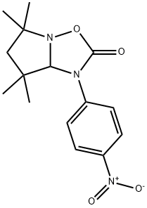 5,6,7,7a-Tetrahydro-5,5,7,7-tetramethyl-1-(4-nitrophenyl)pyrrolo[1,2-b][1,2,4]oxadiazol-2(1H)-one