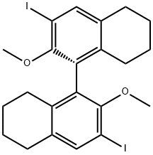 (R)-3,3'-DIIODO-2,2'-DIMETHOXY-5,5',6,6',7,7',8,8'-OCTAHYDRO-1,1'-BINAPHTHALENE