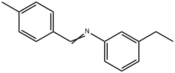 Benzenamine, 3-ethyl-N-[(4-methylphenyl)methylene]- (9CI)